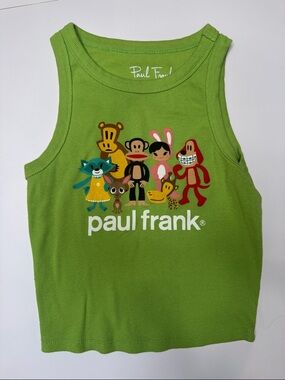 Paul Frank Green Ribbed Tank